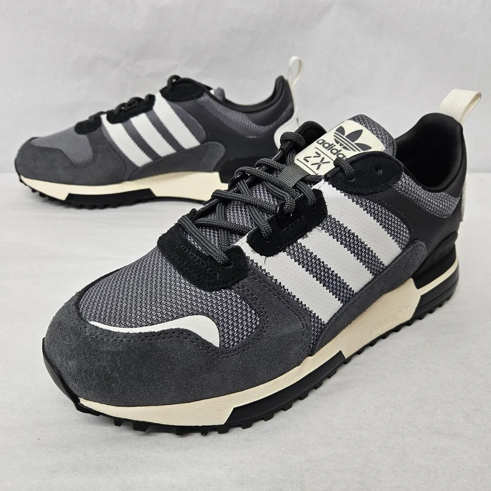 Adidas‎ Originals ZX 700 HD Retro Sneakers H01851 Grey White Men's Size 12